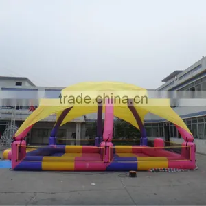 Inflatable Pool With Tent thumbnail-1