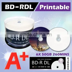 Taiwan A+ 50GB BD-R, Inkjet Media, Bluray Disc Printable Surface thumbnail-1