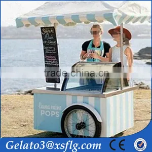 Wheels Food Cart Design Food Carts Ice Cream Cart for Sale thumbnail-1