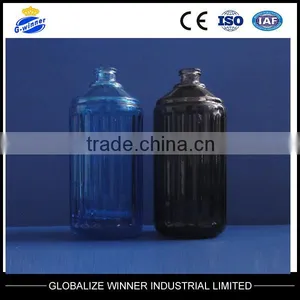 100ml Amber Blue Perfume Glass Bottle ,printing Cosmetic Bottle thumbnail-2