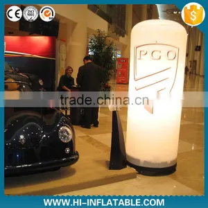 Attractive Show Stage Decorations Inflatable Lighting Wedding Column With Led Lights thumbnail-3
