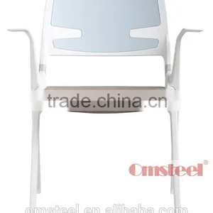 Top Quality China Manufacturer Durable Coffee Shop Arm Chair, Waiting Area Leisure Chair thumbnail-6