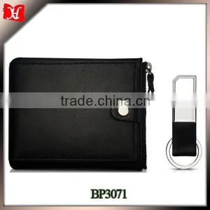 Brand New Mens Cowhide Leather Bifold Key Holders Wallet thumbnail-1