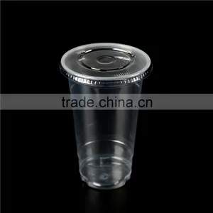 700ml PET and PP Transparent Disposable Plastic Cups With Dome and Flat Lids thumbnail-5