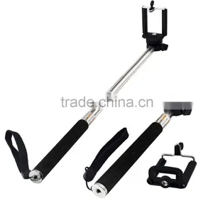 2015 New Fashion Selfie Stick With Bluetooth Shutter Button for Promotion Now thumbnail-2
