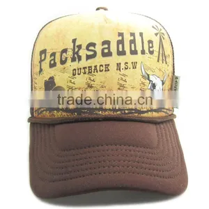 Printed Design Customize 5 Panel Mesh Trucker Baseball Cap and Hats thumbnail-2