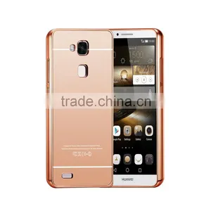Xuenair Plating Mirror Series Metal Hard Back Case For Huawei Mate 7 Fashion Cover Case With Retail Package MT-4603 thumbnail-1