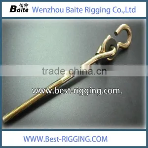 HIGH QUALITY HARDWARE RIGGING SWING HOOK WITH BOLT & NUTS EYE BOLT thumbnail-3