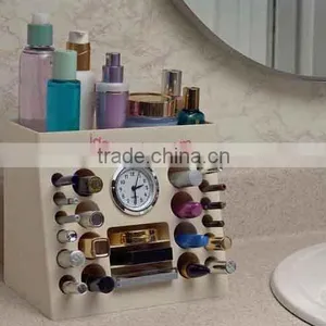 Makeup Organizer With Clock as Seen on TV thumbnail-2