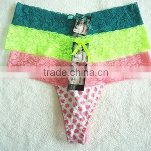 Panties Supplier Cotton Sexy Thongs for Women thumbnail-3