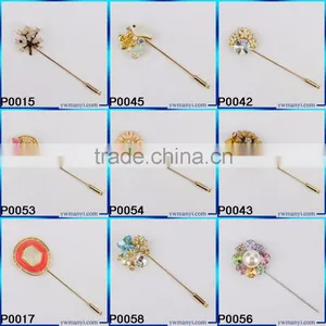 Flower Shape Rhinestone Cuff Clip Golden Ear Clip Fashion Jewelry E1357 thumbnail-5
