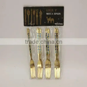 2014 High Quality Gold-plated Stainless Cutlery thumbnail-1