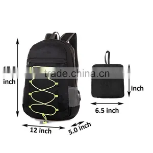 Foldable Lightweight Outdoor Waterproof Packable Hiking Backpack 25L thumbnail-3