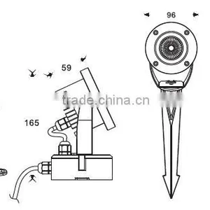 6W 2015 Hot Sell New LED Garden Light thumbnail-2