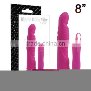 8.0 Inch 7 Mode Ripple Dildo Vibe Anal Dildo Rippled,huge Free Power Dildo Vibrator thumbnail-2