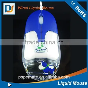 Aqua Liquid Mouse Oil Computer Mouse With Customized Floater thumbnail-1