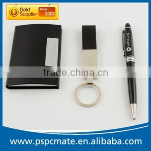 3 in 1 Black Office Travel Gift Kit for Business Men thumbnail-3