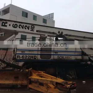 Used Pilling Rig Soilmec R622HD 1996 Italy Rotary Drilling Rig thumbnail-3