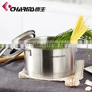 Tri-Ply Base Covered Stock Pot Stainless Steel 18 / 8 thumbnail-3