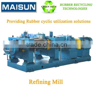 High Tensile Strength Reclaimed Rubber Making Machine thumbnail-1
