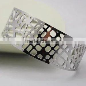 2016 Fashion Cuff Stainless Steel Bangles Bracelets For Children And Teenage thumbnail-3