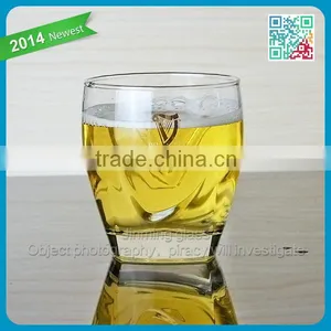 Custom Embossed Logo Guinness Beer Glass Cup Shot Glass Cup Promotional Gift Cup thumbnail-1
