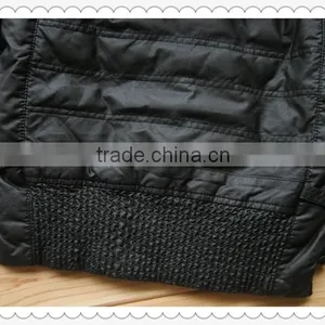 Women Black Short Fashion Motorcycle PU Leather Jacket With Hoody thumbnail-6
