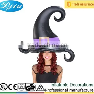 DJ-SD-003Pneumatic Tire Party Inflatable Hat - Witch Inflatable Adult Party Hats thumbnail-1