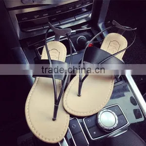 Summer New Model Flat Strap Sandals Women Casual Flat Shoes Ladies Roman Sandal thumbnail-2