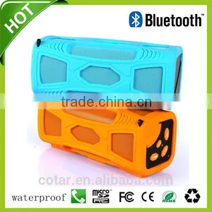 2015 New Desgin Powerful 10W Wireless Waterproof Bluetooth Music Play Speaker for Smartphone thumbnail-1