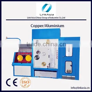 Inlet 1.0-1.6 Outlet 0.2-0.6 14 Dies Copper Wire/Aluminium Cable Making Machine With Annealer Quality Choice thumbnail-1