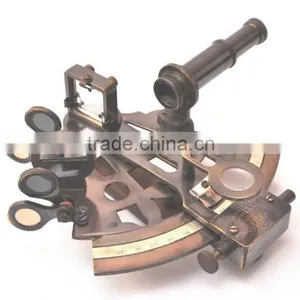 Brass Designing Sextant - Christmas Gift Sextant - Nautical Vintage Sextant With Box 1042 thumbnail-4