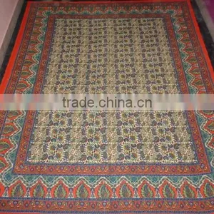 New Hand Block Style Printed Tapestry thumbnail-2