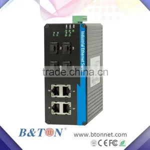 IP30 IP40 High Power POE Managed/unmanaged Industrial PoE Switch for 4POE thumbnail-1