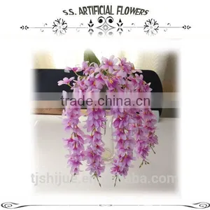 Factory Supply Artificial Cheap Silk Wisteria Floribunda thumbnail-2