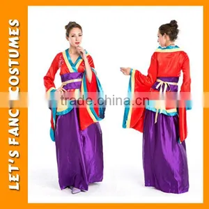 PGWC2474 Wholesale Sexy Red Long Sleeve Long Dress Halloween Kimono Costume thumbnail-1