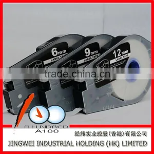 12mm White Label Tape Cable id Label for Cable id Printer Mk2500 thumbnail-4