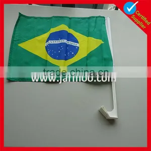 Soccer Sports Brazil Car Window Flag thumbnail-1