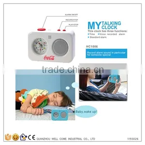 Cheap Handmade Plastic Radio Alarm Clock Voice Recorder thumbnail-5