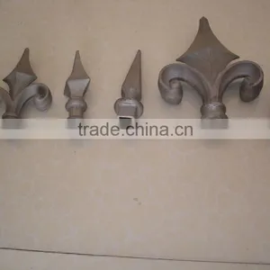 Garden Wall Fence Finial Cast Aluminum thumbnail-1