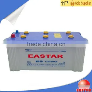 N150 Dry Charged Car Battery 12v 150ah Battery thumbnail-1