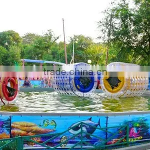 Hot Sale Design Colorful Transparent Inflatable Water Roller thumbnail-1