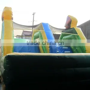 Bear Theme Amusement Park Obstacle Course With Swing thumbnail-4
