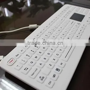 Waterproof Backlight Silicone Medical Keyboard With Numeric Keypad thumbnail-4