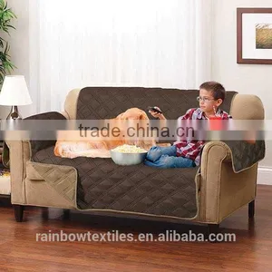 Elegant 100% Polyester Micro Suede Sofa Cover thumbnail-4