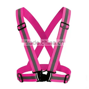 Hot Design Good Visibility Reflective Vest For Biking thumbnail-2