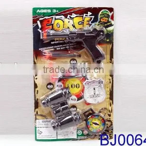 Happy Kid Toy Cool Cheap Plastic Toy Police Gun Play Set thumbnail-4