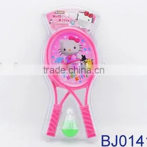 Funny Kid Toy Plastic Sport Game Cheap Ball Badminton Racket thumbnail-2