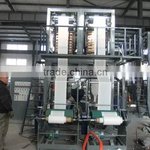 SJ60-FM700 Double-head Film Blowing Machine Set thumbnail-1
