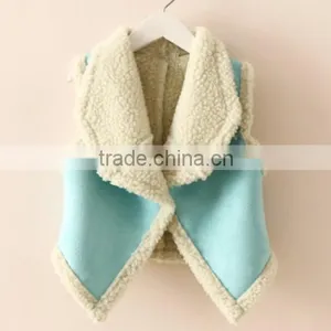 Children Faux Fur Vest Without Hood thumbnail-1
